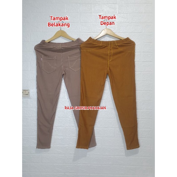 Legging Denim Stret Panjang Premium Bb 40Kg-90Kg