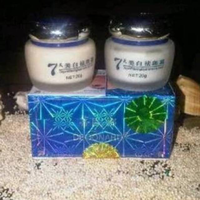 CREAM DEOONARD BIRU SET SIANG &amp; MALAM ORYGINAL