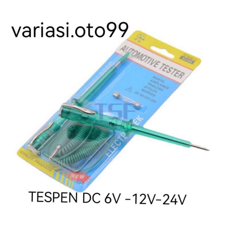 Tespen DC 12V-24V Automotive Circuit Tester Obeng tespen