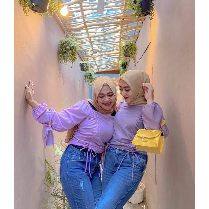 TOP AMANDA / SABRINA SERUT / BLOUSE WANITA