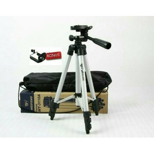 TRIPOD WEIPRENG WT 3110A untuk camdig,handycam, DSLR dan hp + holder U