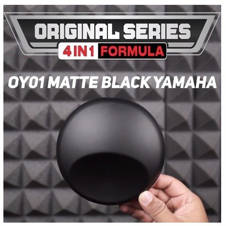 SAPPORO ULTIMATE ** OY01 MATTE BLACK YAMAHA ORIGINAL SERIES Hitam Doff Cat Semprot Pylox Pilox