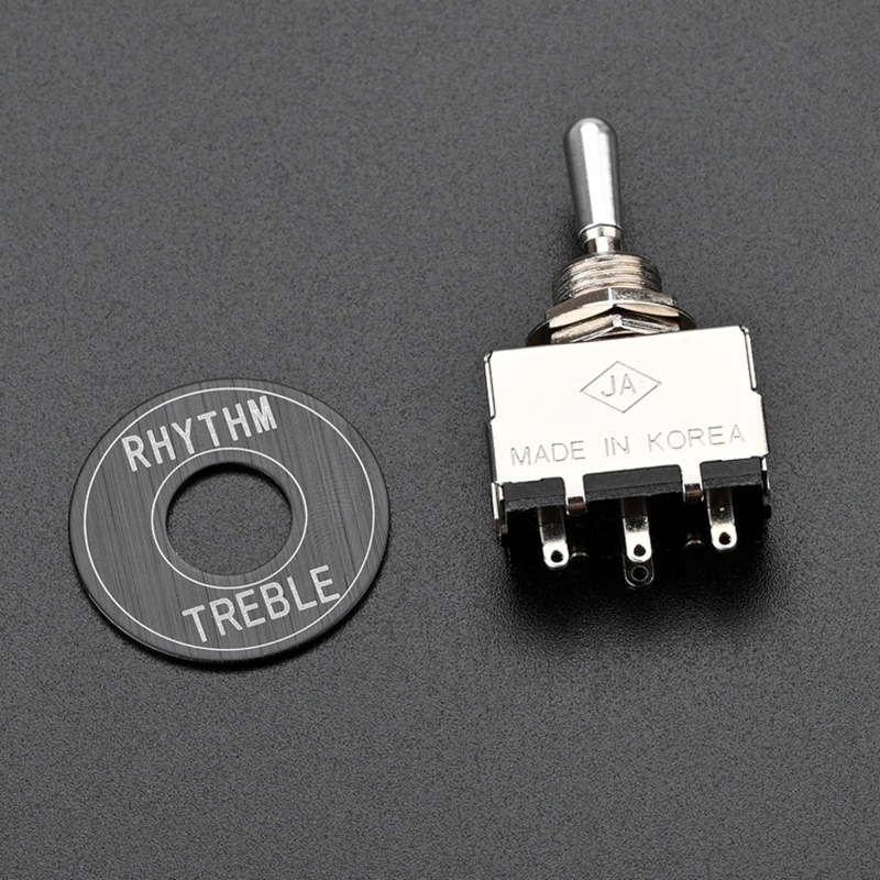 Toggle Switch 3 Arah Dengan Knob Metal Untuk Gitar Elektrik