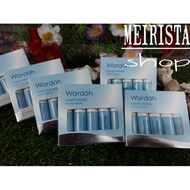 PROMO WARDAH FACIAL SERUM ISI 5 Pcs/Serum Wajah/Pencerah Wajah