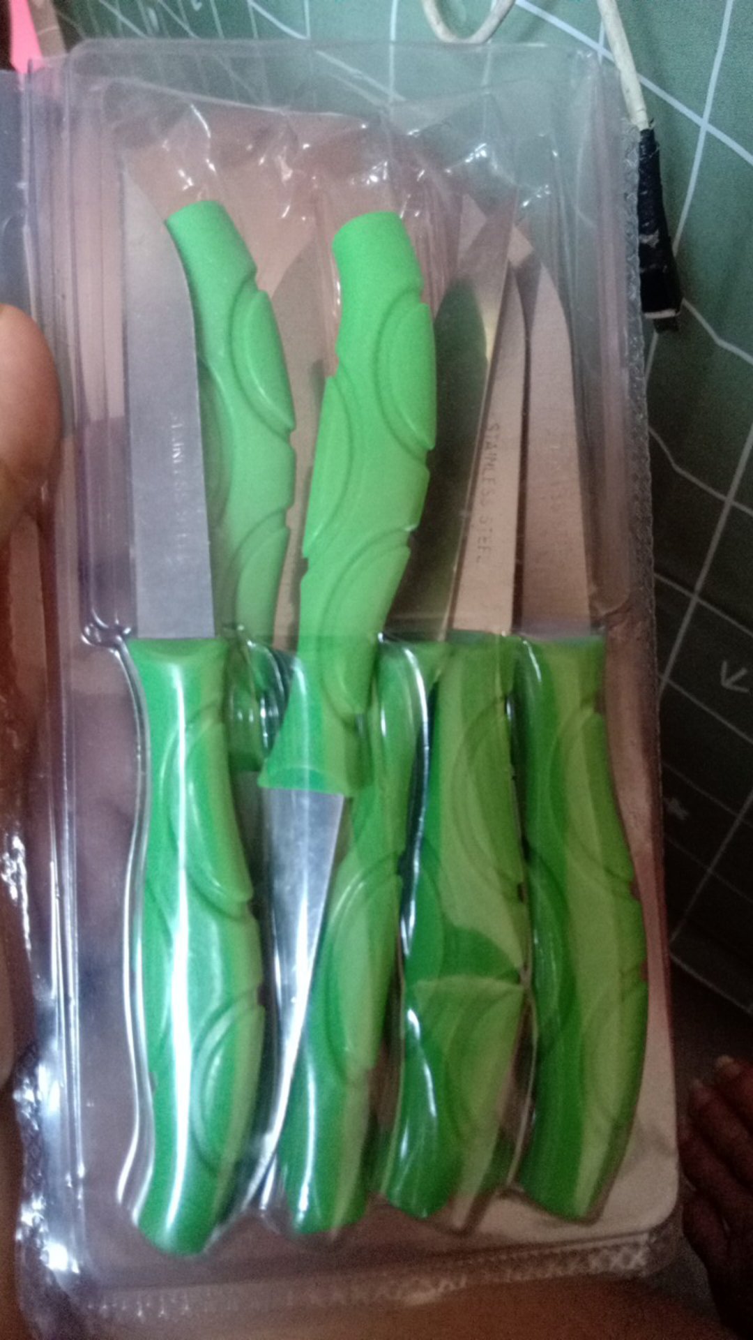 Pisau Buah / Pisau Sayur / Pisau Roti 1 Set Isi 12 Pcs