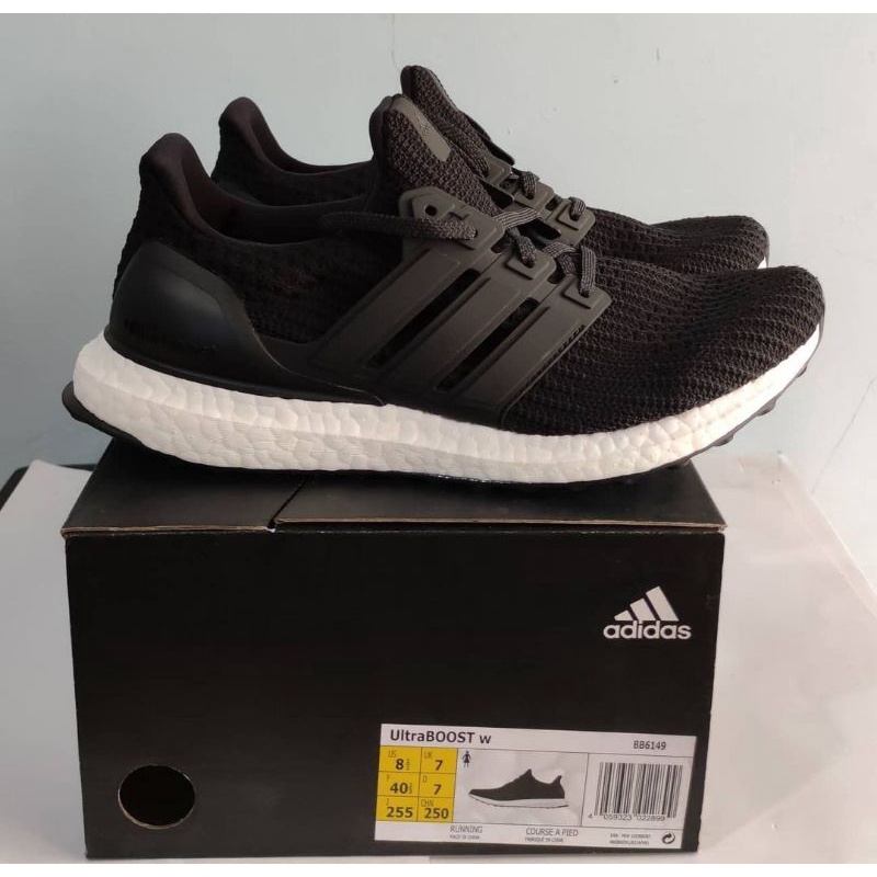 adidas UltraBOOST 4.0 Core Black ORIGINAL BNIB RESMI