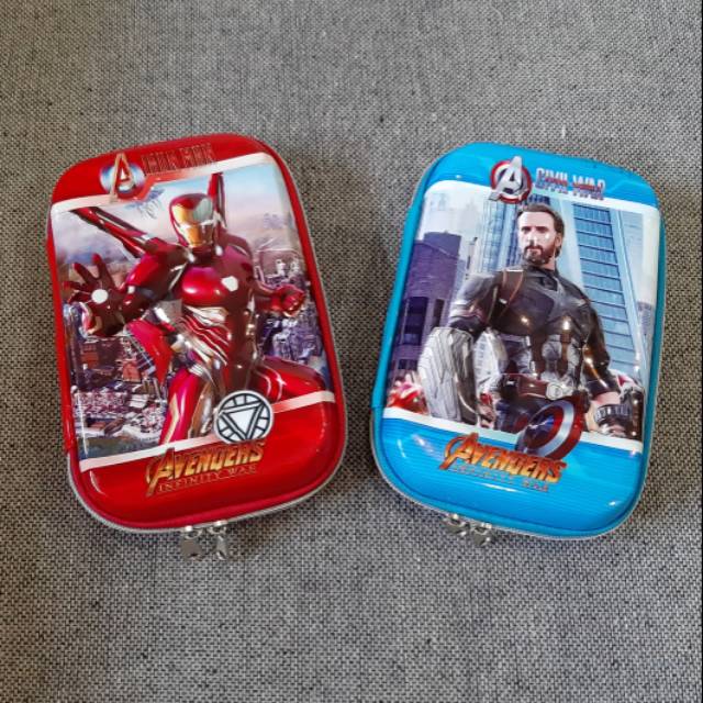 

Pencil case / kotak pensil hard case AVENGERS