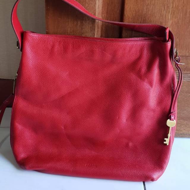 Preloved Tas Fossil Maya Hobo