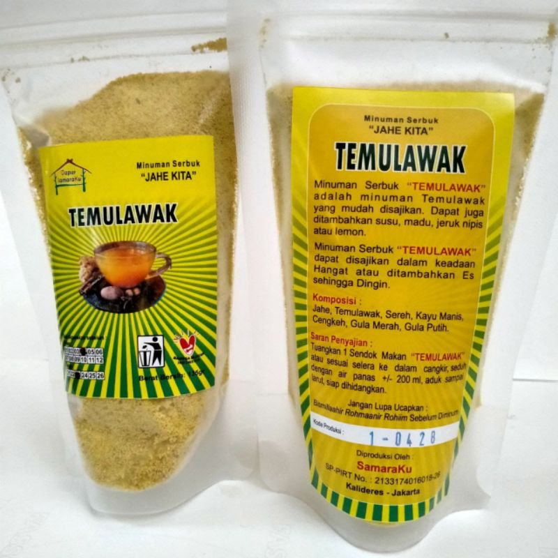

JAHE KITA, Jahe Merah Herbal Temu Lawak, Dapur Samaraku.