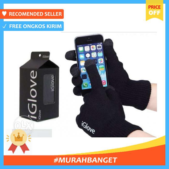 Sarung Tangan Handphone Iglove Original Sensitif/Sarung Tangan Motor