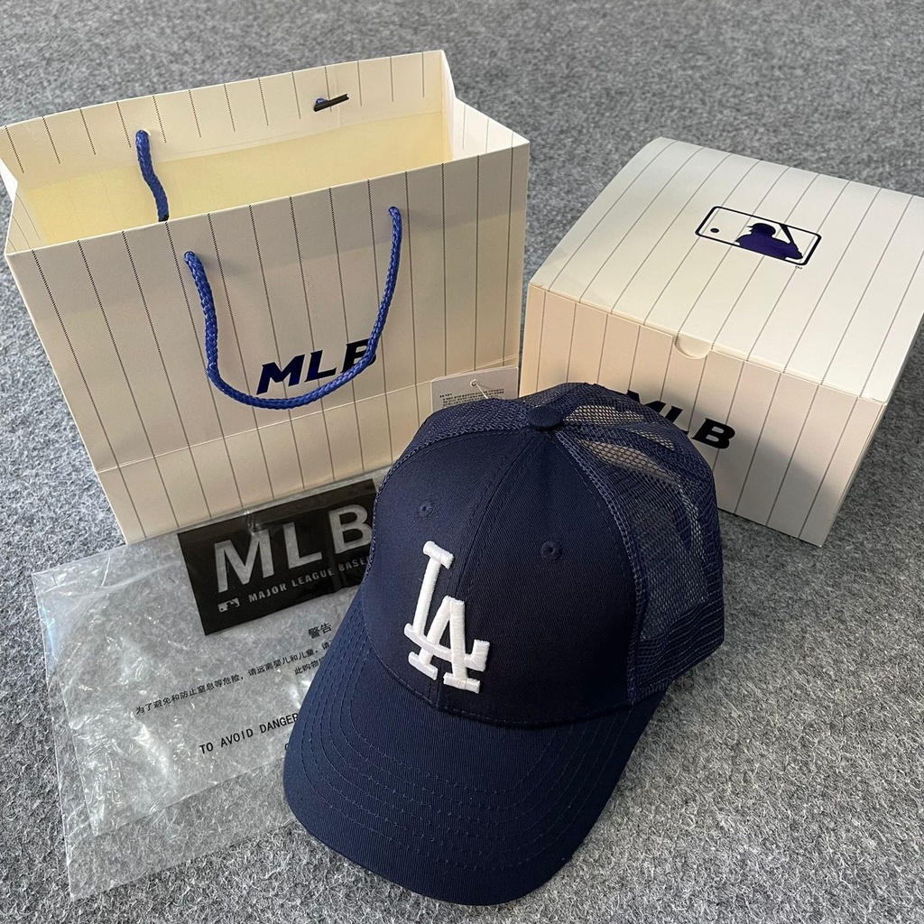 Topi MLB original Import - MLB Trucker LA Navy