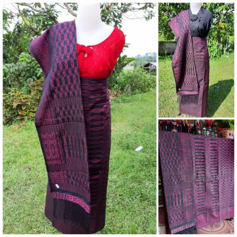 SONGKET PIALA KOSONG TENUN TANGAN
