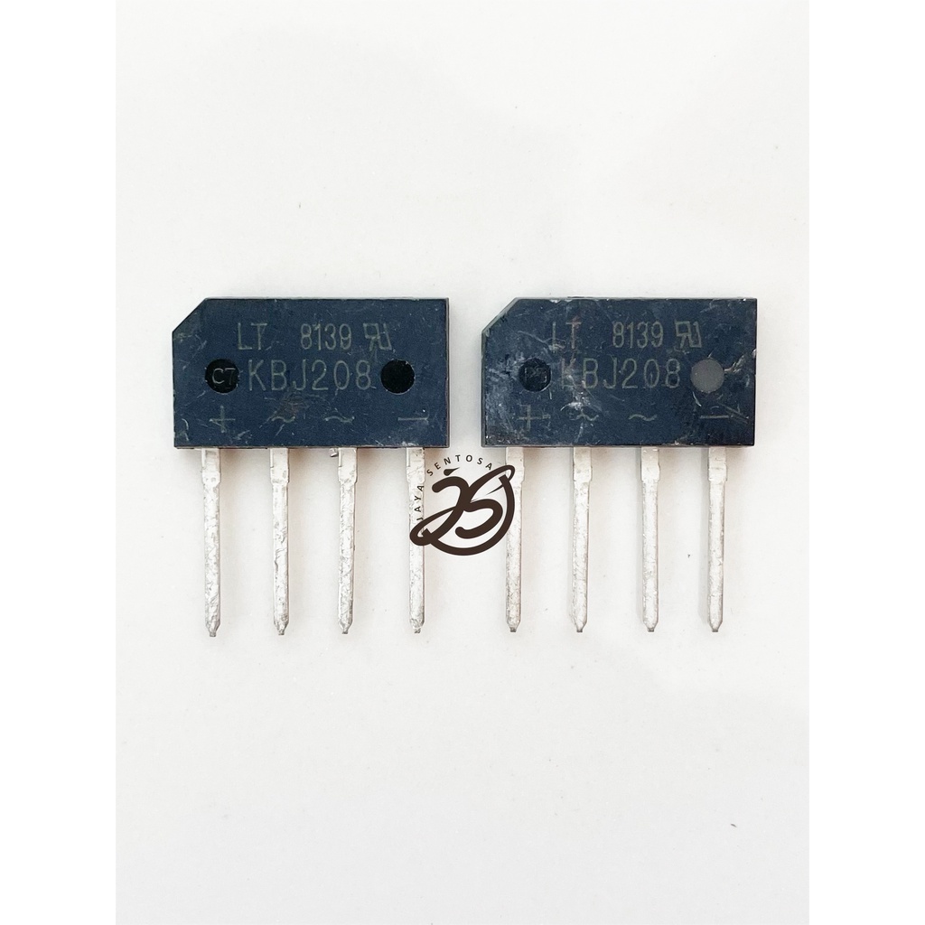 DIODA SISIR 2A (1BUAH) ASLI ORIGINAL KBJ208 DIODA BRIDGE DIODE ORI DIODA SISIR 2 AMPERE