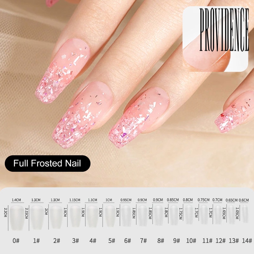 1 Kotak Kuku Palsu Extension Flexible Ultra Tipis Bahan Plastik Untuk Salon