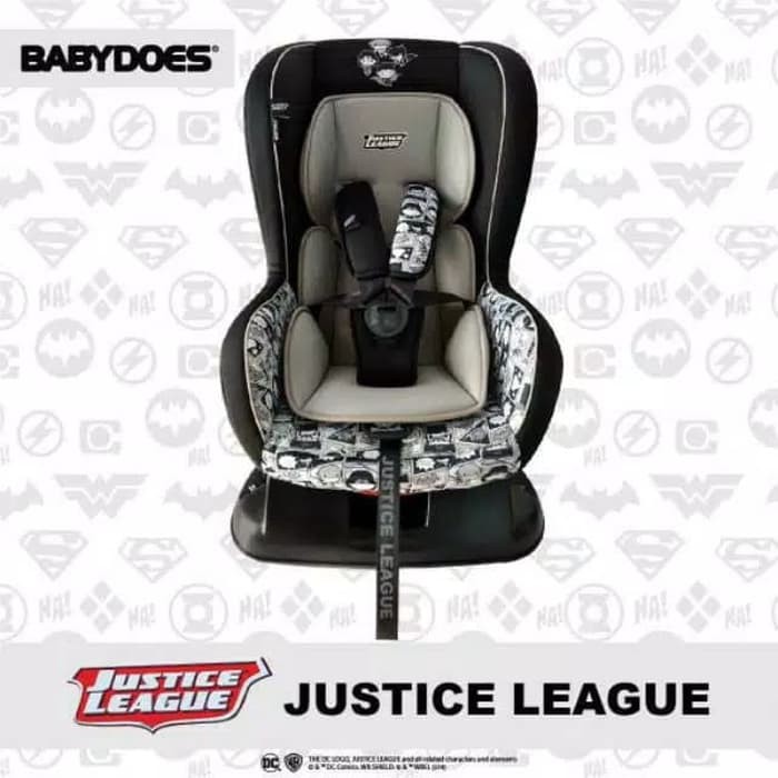 Carseat Babydoes Justice League / Kursi Mobil Bayi