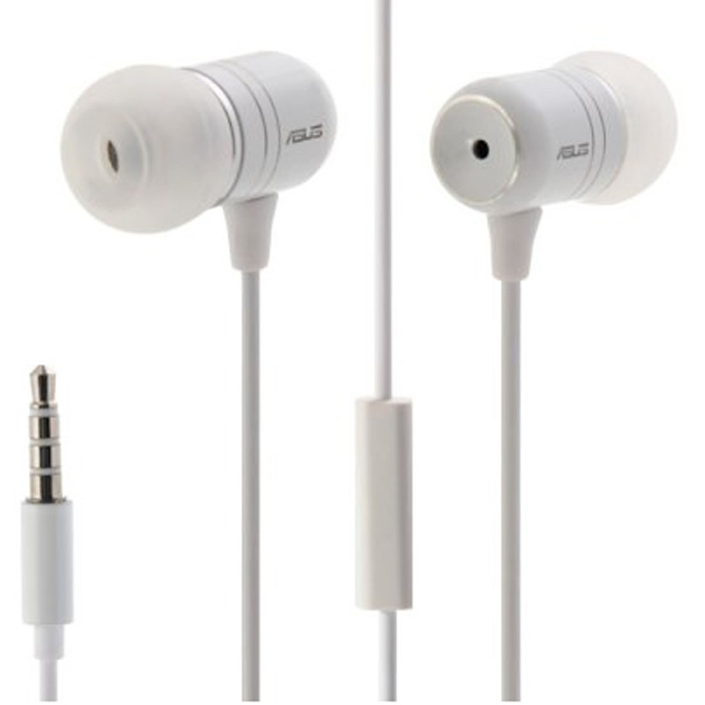 Handsfree Asus Zenfone  ZenEar In-ear Earphone zenfone ORIGINAL With Mic and Volume headset asus