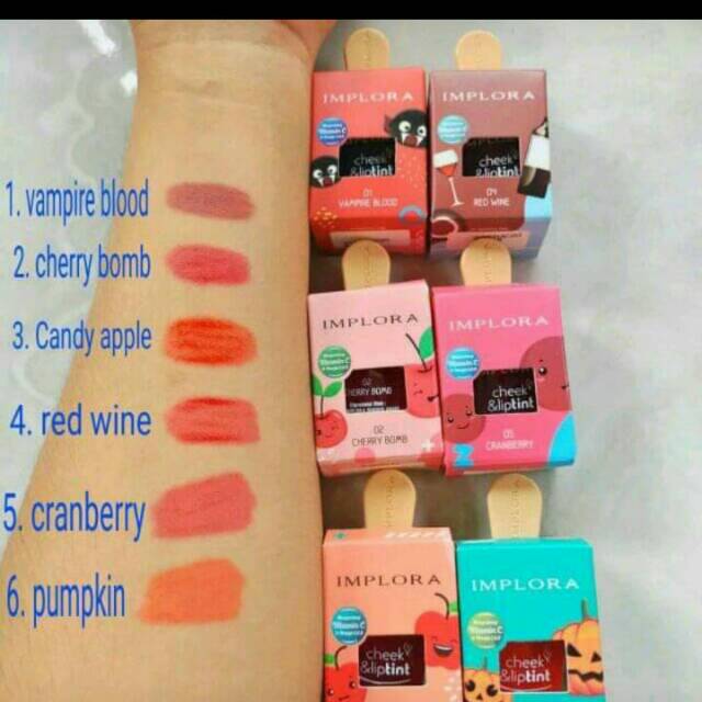 Liptint implora