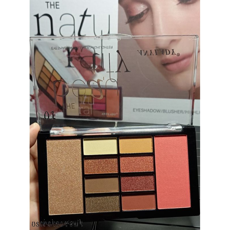 VIRAL EYESHADOW COLOR SCHOOL THE NATURAL BEAUTY NO.718 / 717 / 710B