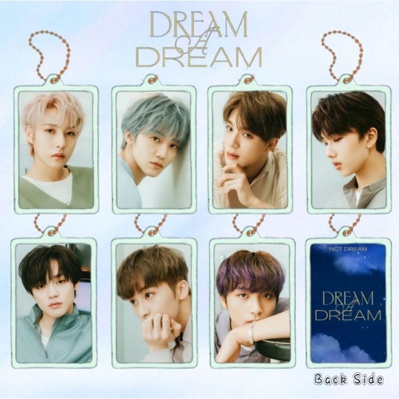 NCT Dream Dream A Dream DAD Acrylic Clear Keychain Gantungan Kunci Akrilik