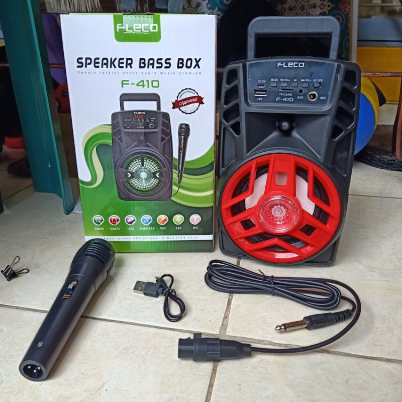 SPEAKER BLUETOOTH Speaker Digital Speaker Active Speaker Music Speaker FLECO F-410