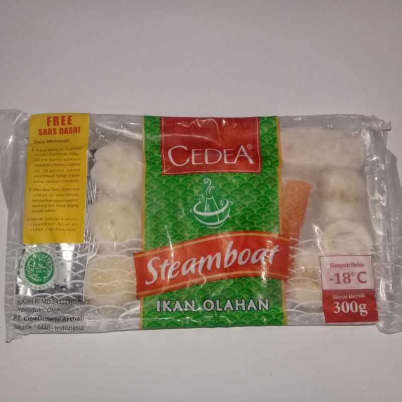 

CEDEA Steamboat ikan Olahan 300gr