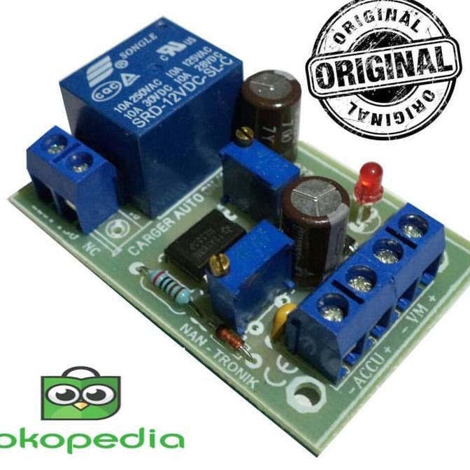 Modul Kit Charger Accu / Cas Aki 12V Otomatis Up to 150A