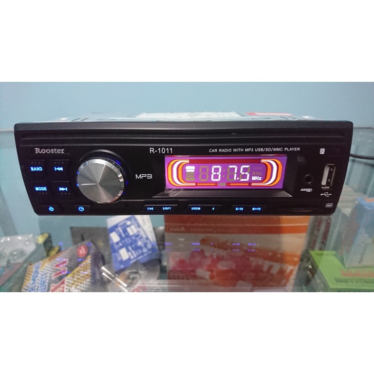 Tape Mobil HEADUNIT ROOSTER MP3 USB RADIO MURAH BAGUS