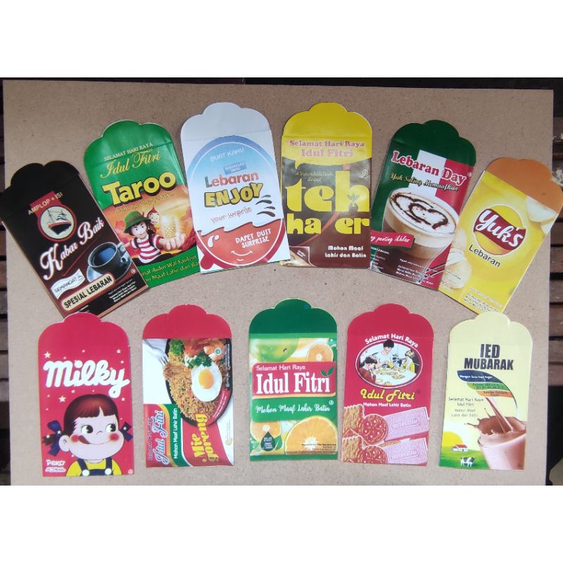 

Amplop Lebaran Motif Snack Isi 10pcs Amplop Lebaran Snack Lucu