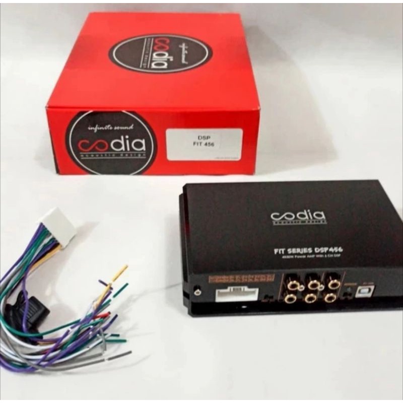 Processor Prosesor Codia DSP FIT 456 DSP 6 CHANNEL
