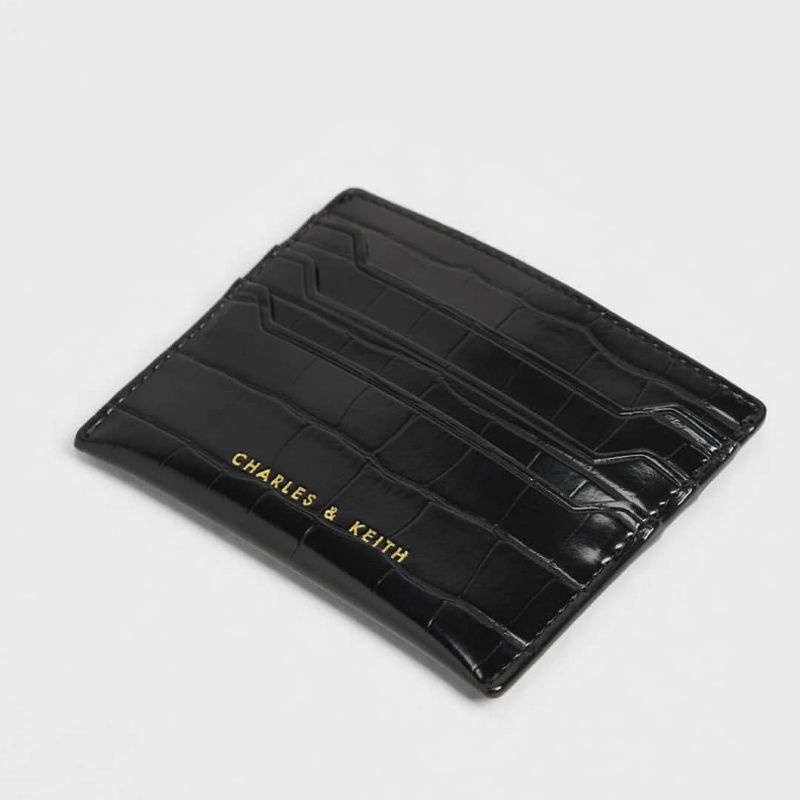 12.12 SALE | CK Croc-Effect / Love Card Holder