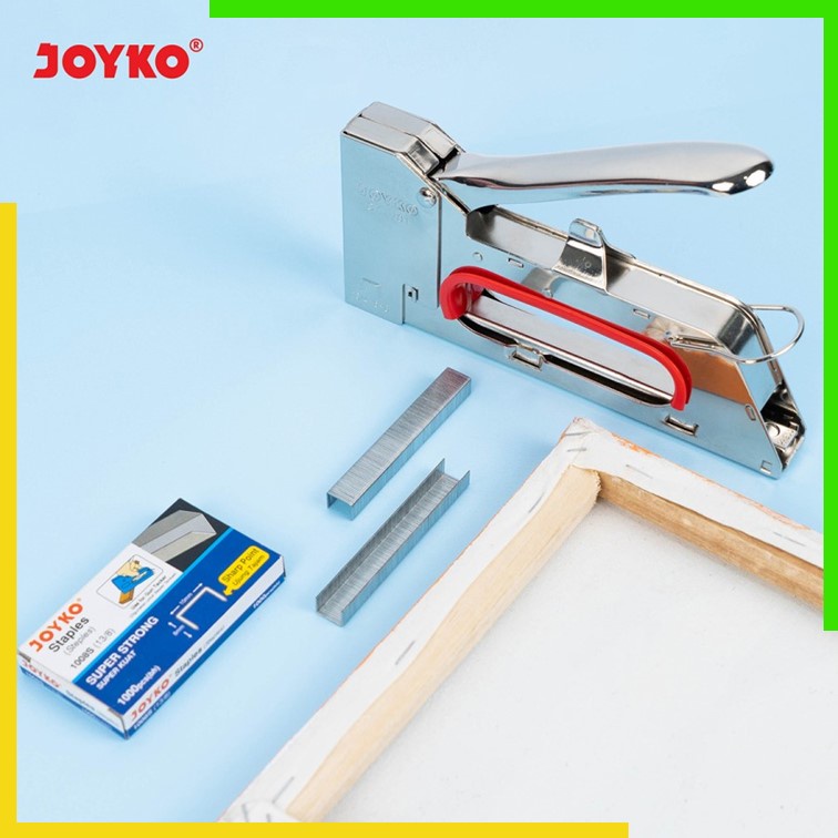 Isi Stapler Staples Tembak Refill Gun Tacker Joyko 1006S 13/6 6mm 1008S 13/8 8mm