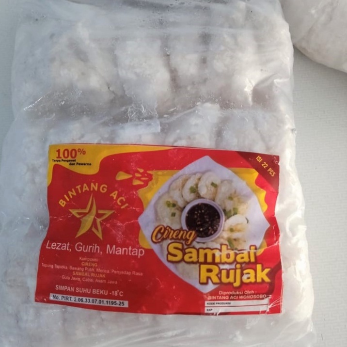 

Cireng Rujak Asli Sambel Frozen