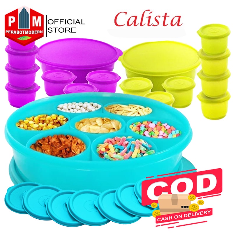 Calista Oedo Bulat 8 Pcs / Toples Calista Oedo Set 8pcs