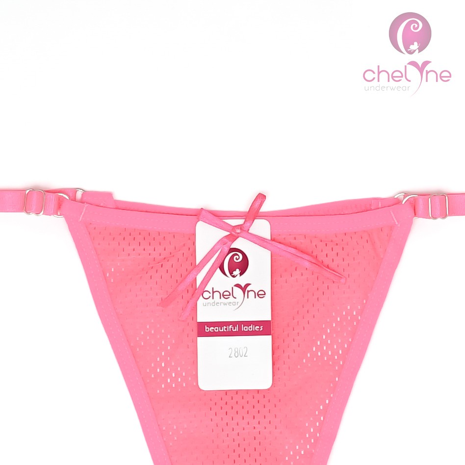 CD G-String Chelyne (M-XXL) V2802 FreeSize Bahan Berpori