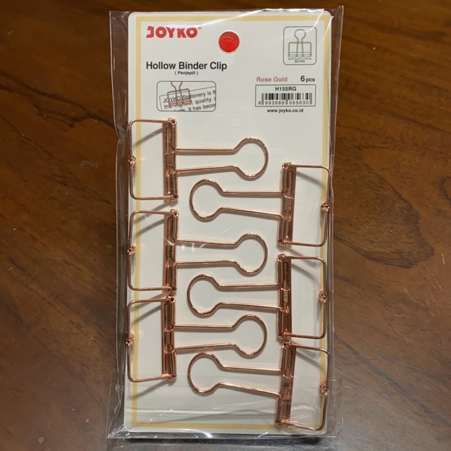 

Joyko Hollow Binder Clip Penjepit BC H155RG