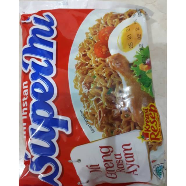 

Supermi mie goreng rasa ayam