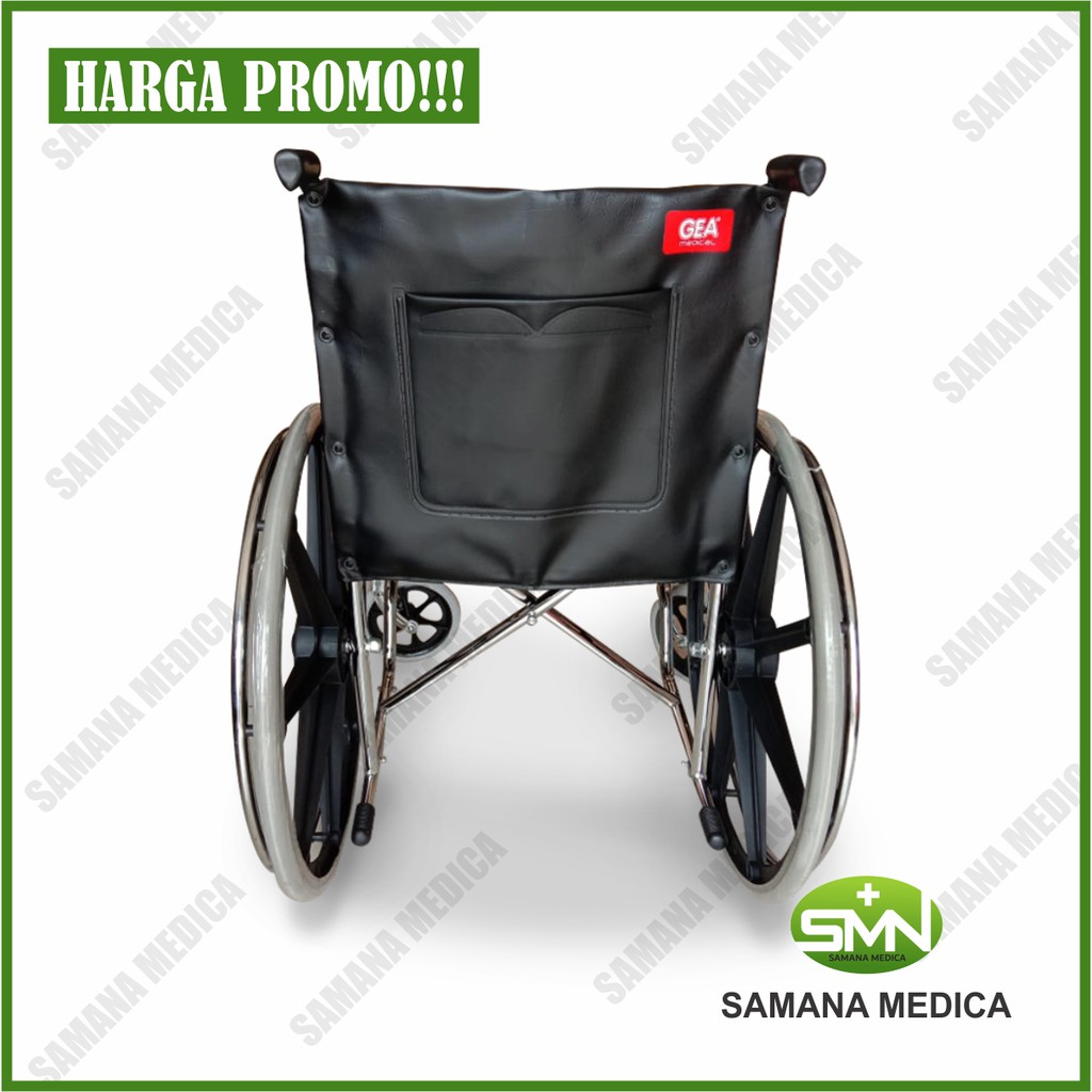 Kursi Roda Standar VELEK RACING merek GEA FS809B murah PROMO