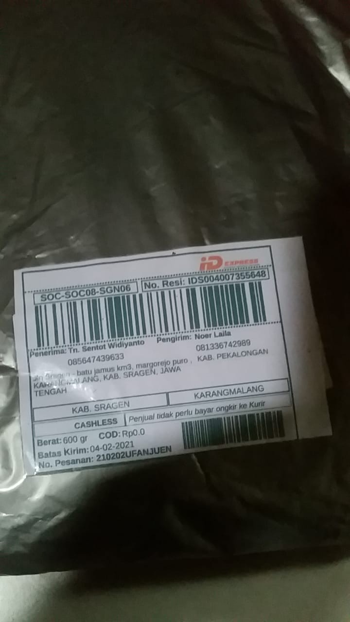 Batik Kalongan | Gamis Batik Best Seller Terlaris Motif Unggul Jaya