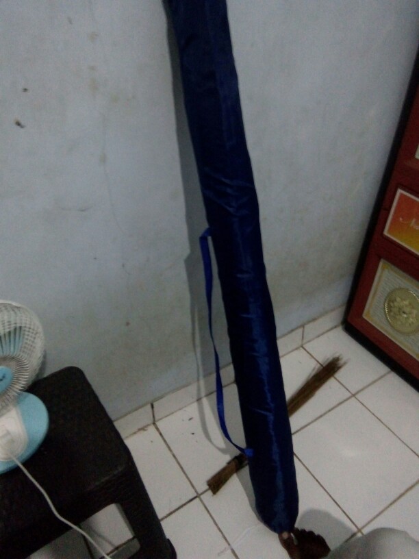 Tenda Payung Cafe/pantai/jualan 2 Lapis Double Layeranti Uv 240cm + Tripod/ Kaki Payung