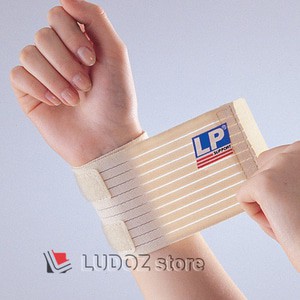 WRIST WRAP Pembalut lilit pergelangan tangan LP 633 Support USA deker