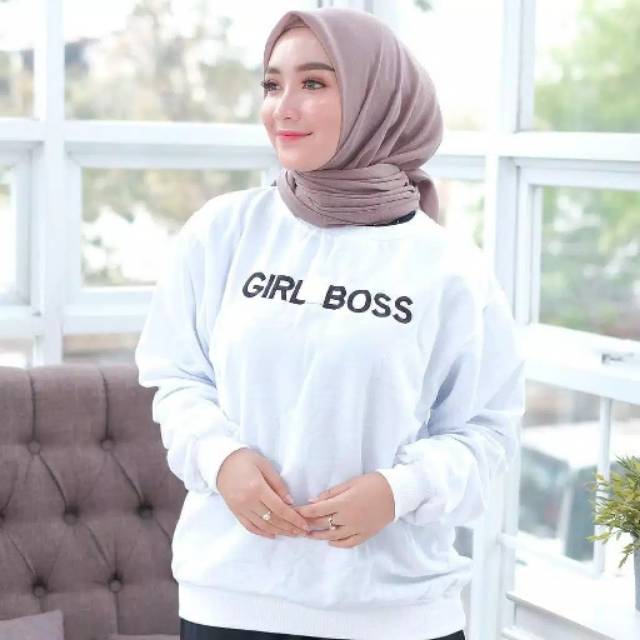 girl boss sweater