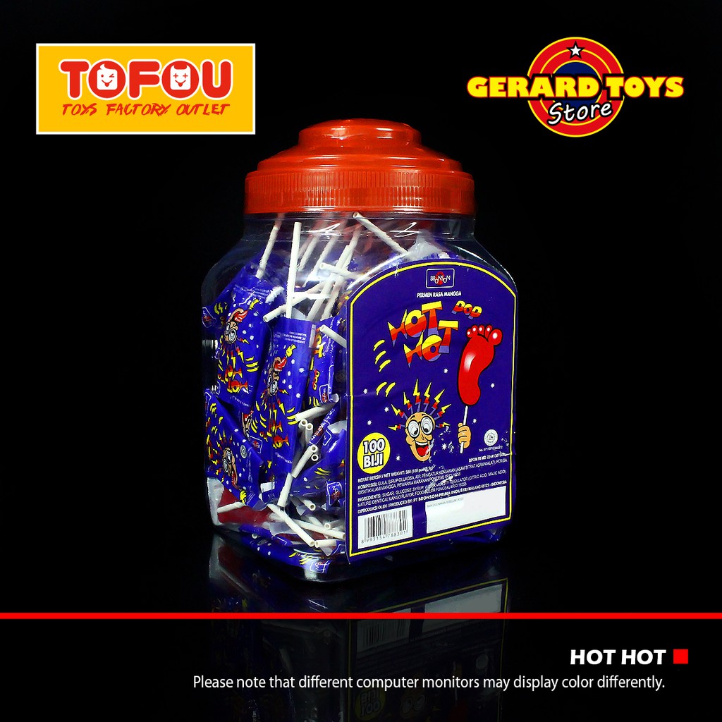 

Permen Kaki Lolipop Hot Hot Toples isi 100pcs MURAH BANGET