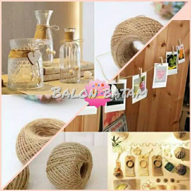 

Tali rami 3 ply 1 Meter 3MM Bahan Tebal . mininal order 10 meter