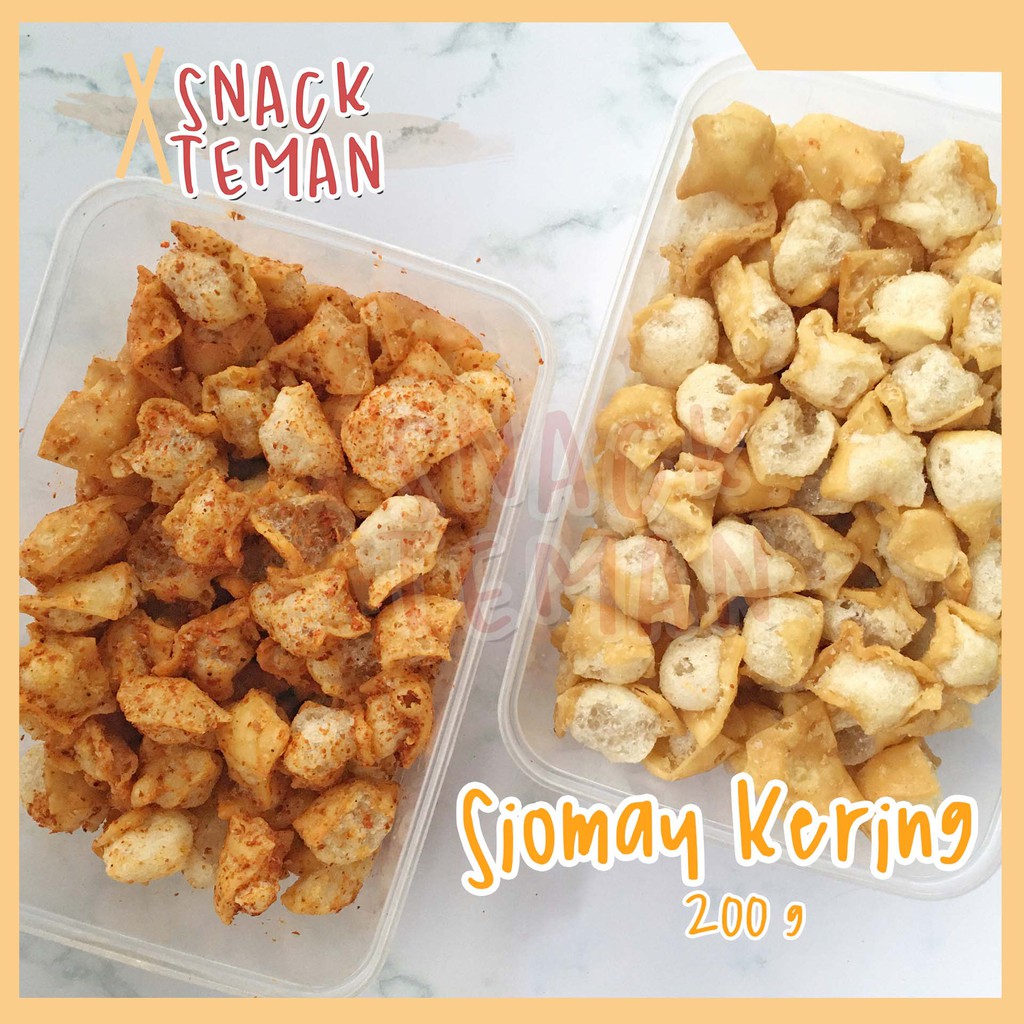 

Siomay Somay Cuangki Mini Kering Cemilan Gurilem Renyah 200 g