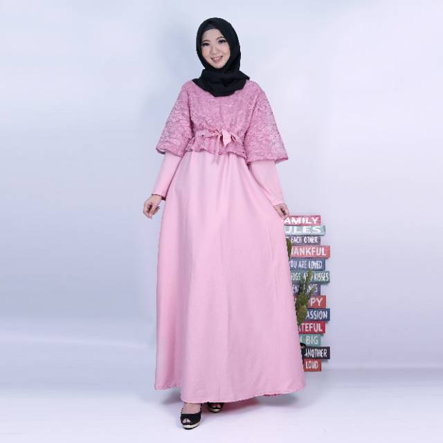 Gamis Amirah maxi / Gamis termurah / Dress Muslim / Maxi Dress Muslim