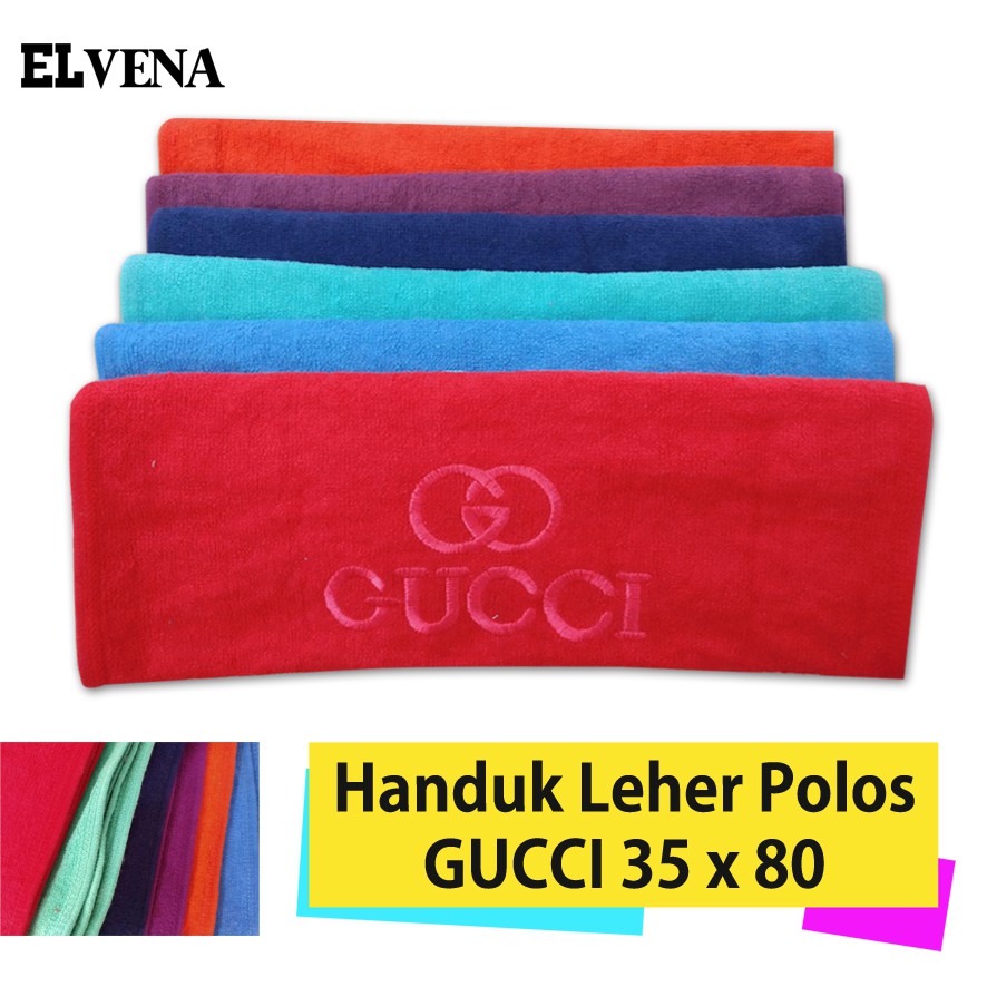 Handuk POLOS Leher 30 x 80 Kecil, Handuk Kecil MURAH - Handuk olahraga
