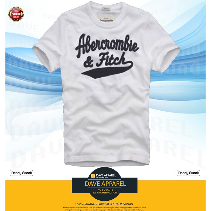 tshirt / kaos abercrombie & fitch