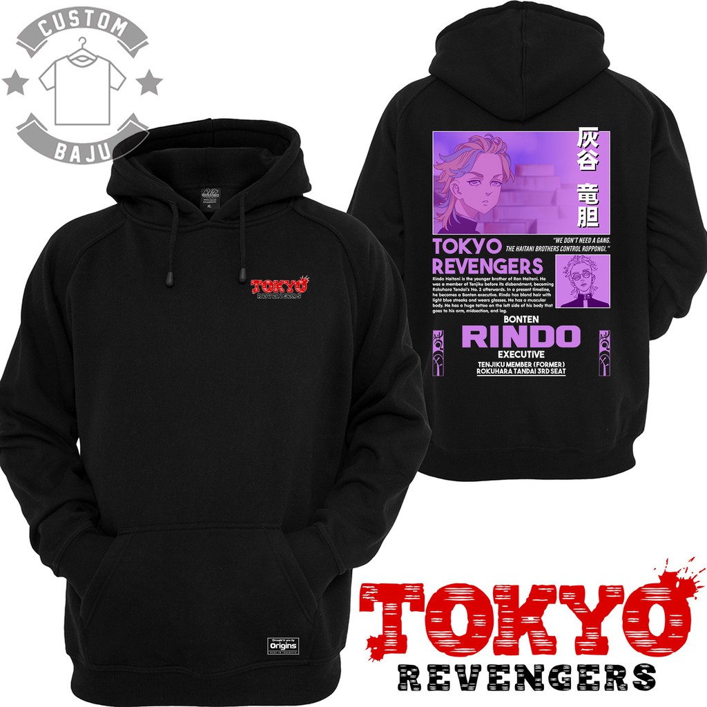 Sweater Hoodie Rindo Haitani Bonten Anime Tokyo Revengers 668