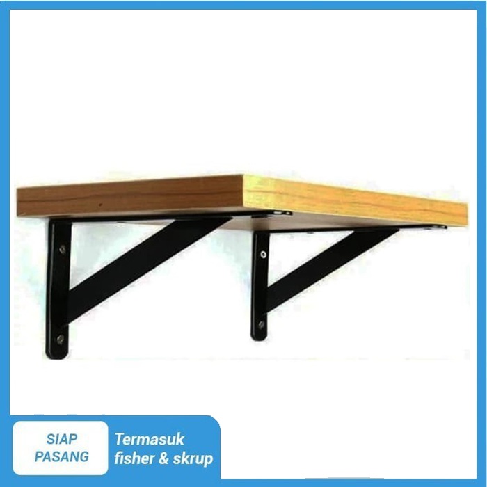 Rak dinding sepatu minimalis murah / rak dinding besi kayu minimalis