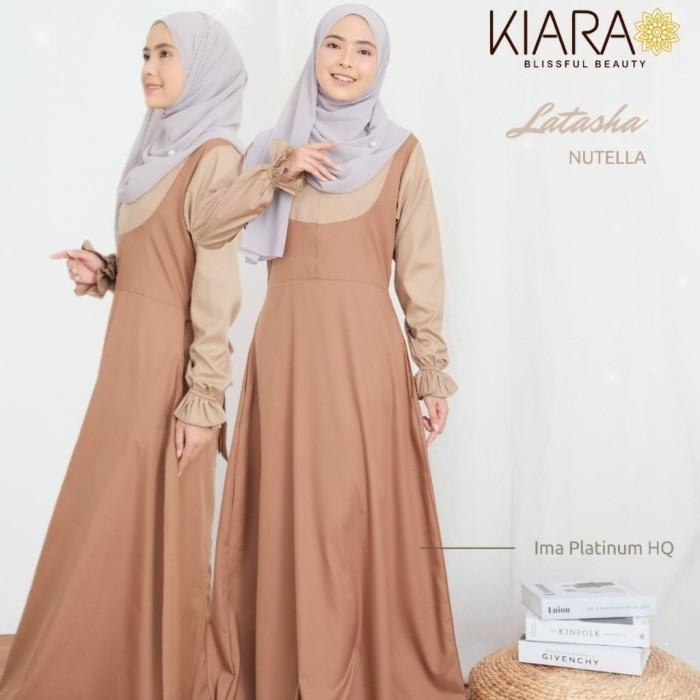Dress | Gamis Latasha Dress By Kiara Terbaru Ready Stock